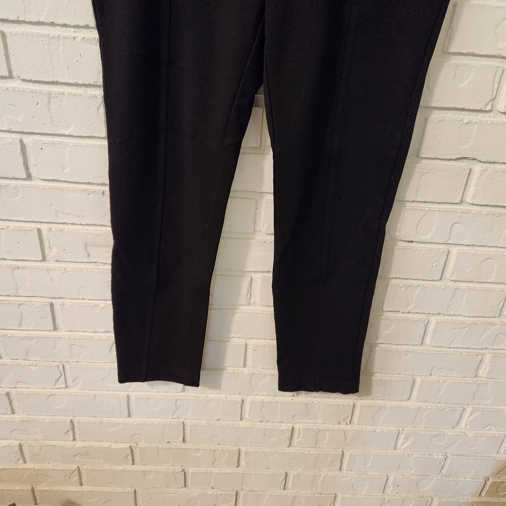 Calvin Klein Black Slim Fit Pants FITS LIKE XL - Picture 2 of 8